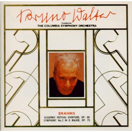 BRAHMS - Walter - Akademische Festouvertüre (Ouverture pour un festival Import Japon..